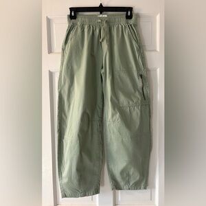 GAP kids Sage Green Cargo Pants with Elastic Waist